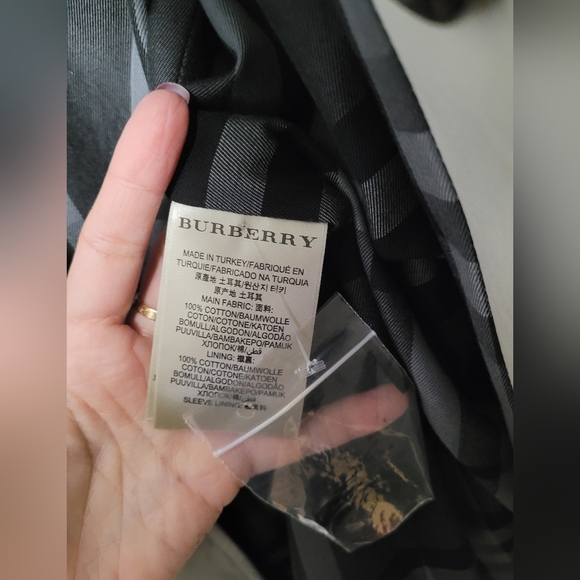 Burberry London Beige Trench coat sz54 **READ DETAILS** - Picture 12 of 15